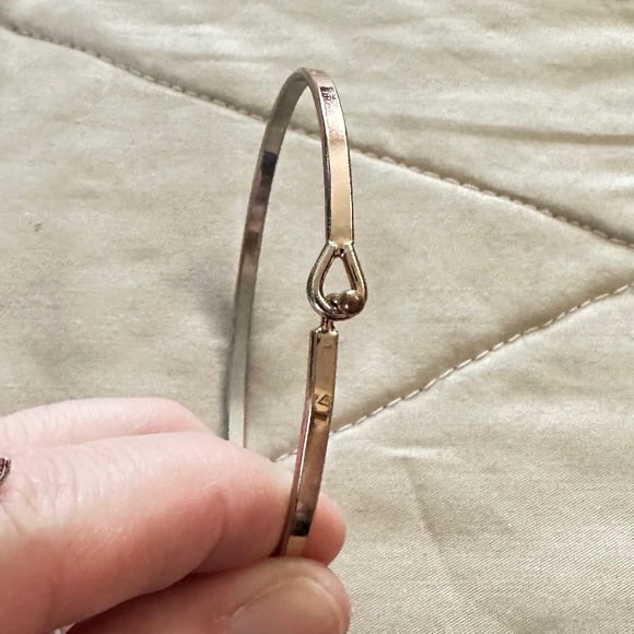 2/$15 Rose & Silver 2 tone, bangle bracelet, “Soul Sisters” - Picture 7 of 14
